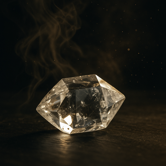 💎 Diamante Herkimer: El Cristal Canal del Alma