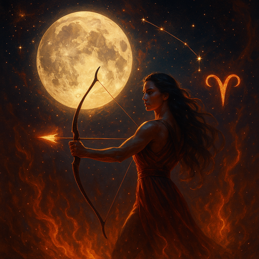 🌕 La Luna Llena en Aries (7 de octubre)