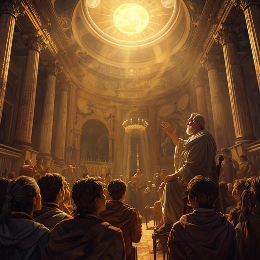 🜍 Platón: el filósofo que miró hacia el mundo invisible