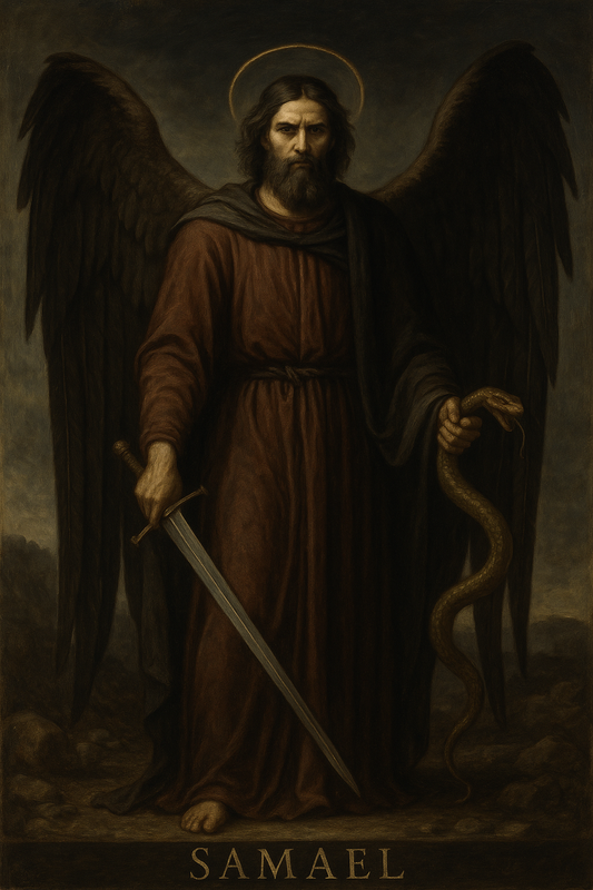 Samael: El Ángel de la Severidad, el Veneno de Dios