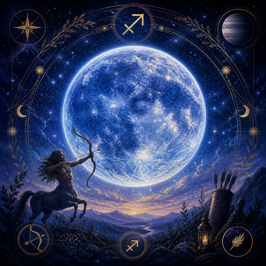 La Luna Azul en Sagitario
