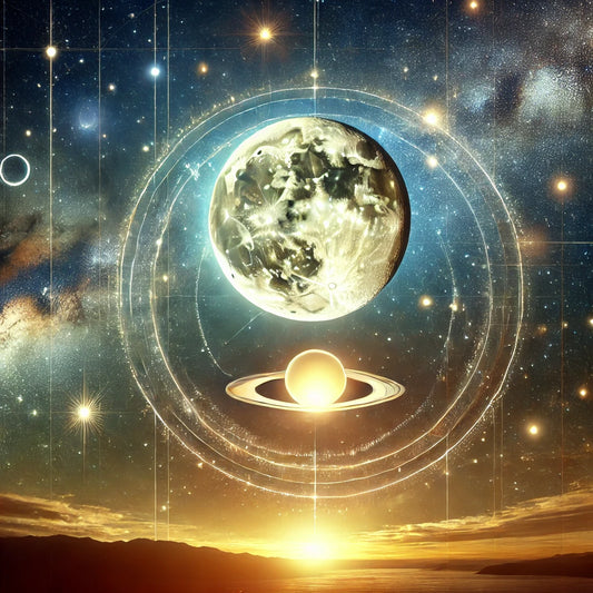 Conjunción saturno y luna el día 4 de enero 2025