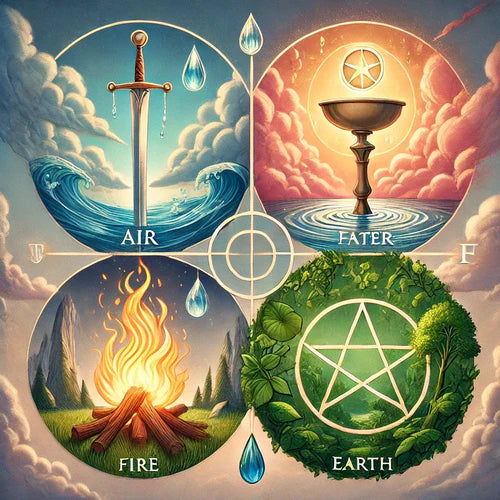 La Conexión de los Palos del Tarot, los Elementos y su Influencia en Nuestra Vida