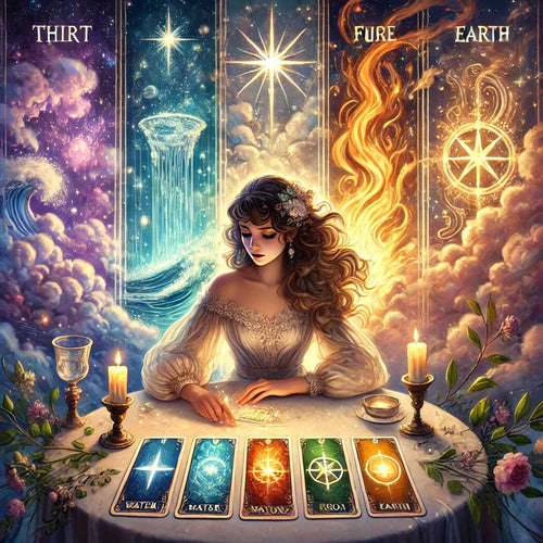 El Viaje de Sofía: Un Cuento de los Cuatro Elementos del Tarot