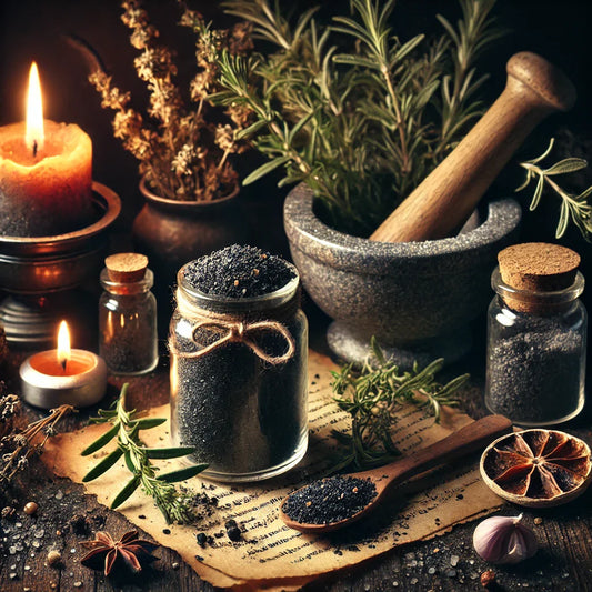 Receta para Hacer Sal Negra de Bruja