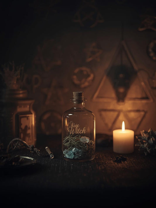 Las botellas de bruja: origen histórico, función simbólica y continuidad cultural