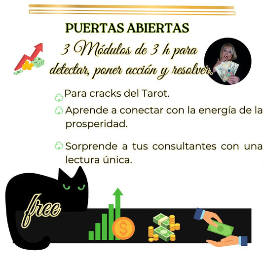 Puertas abiertas Tarot y prosperidad