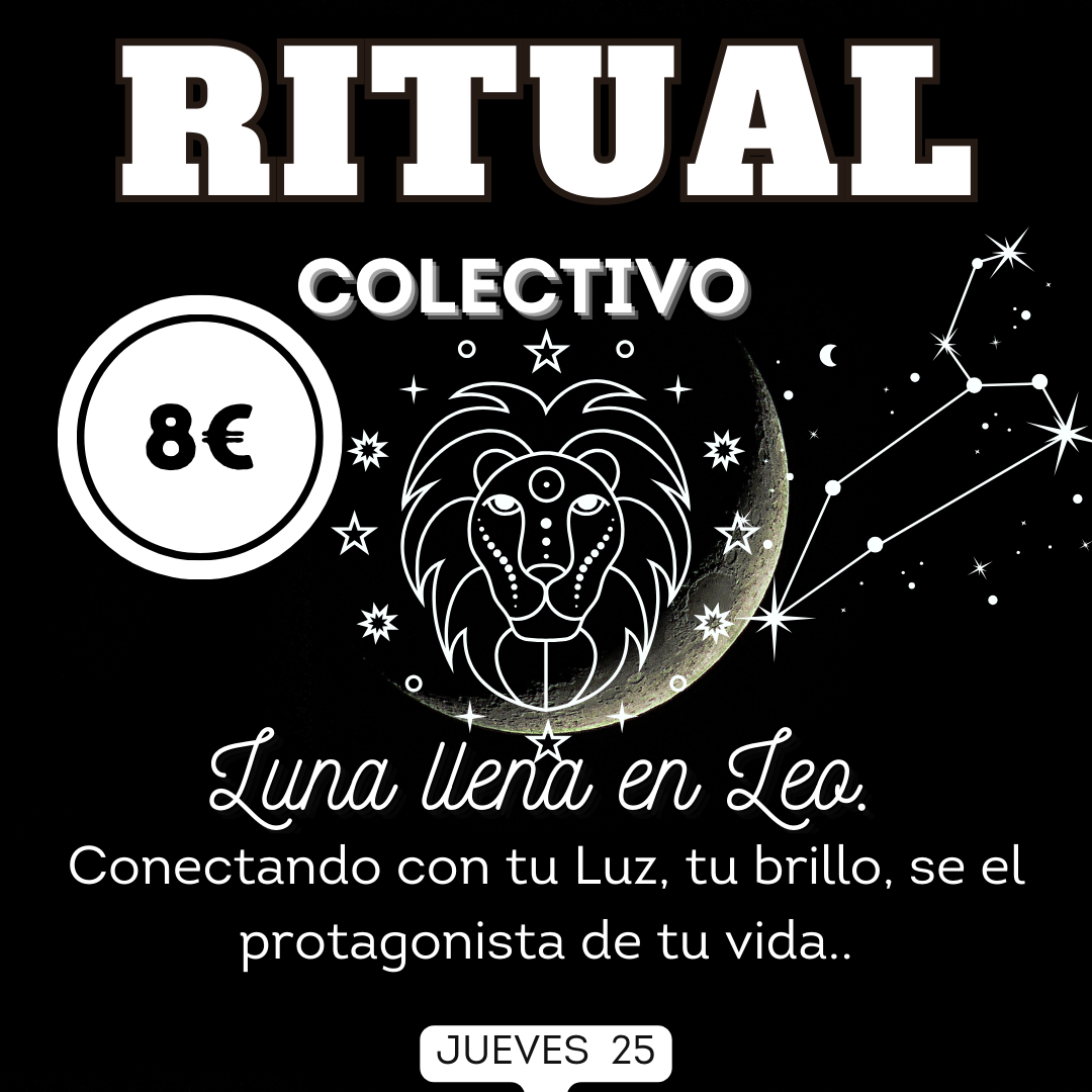 RITUAL COLECTIVO LUNA LLENA EN LEO